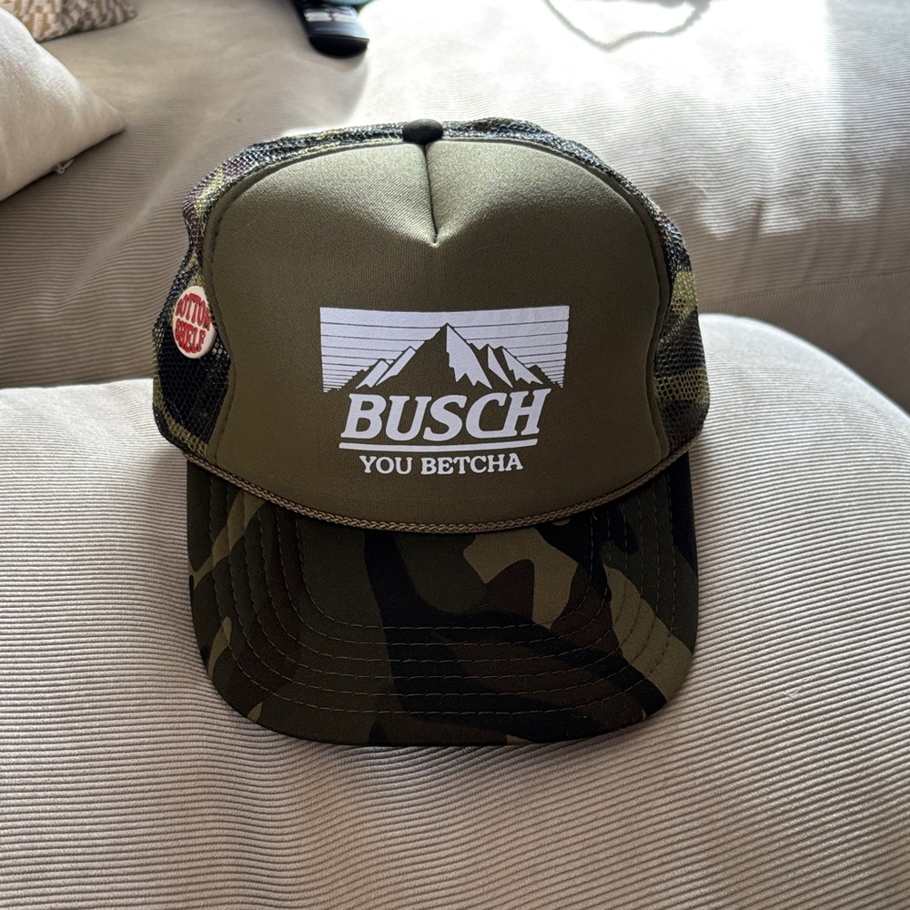 Busch Camo Trucker Hat